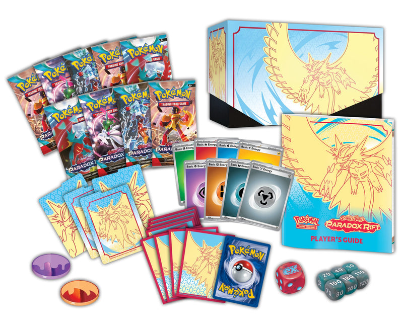 Pokémon Scarlet and Violet: Paradox Rift - Elite Trainer Box (Roaring Moon) Pokemon Sealed Pokémon   