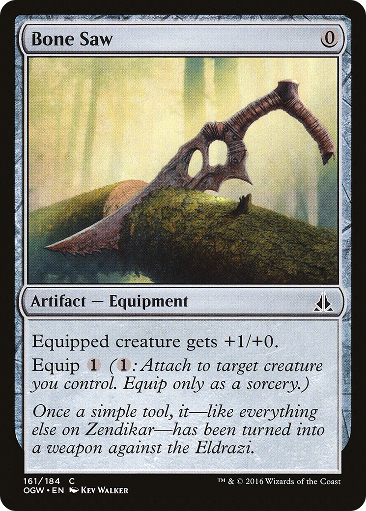 Bone Saw (OGW-161) [Oath of the Gatewatch] Foil MTG Single Wizards of the Coast