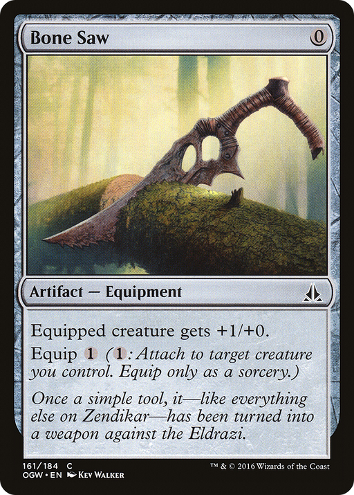 Bone Saw (OGW-161) [Oath of the Gatewatch] Foil MTG Single Wizards of the Coast