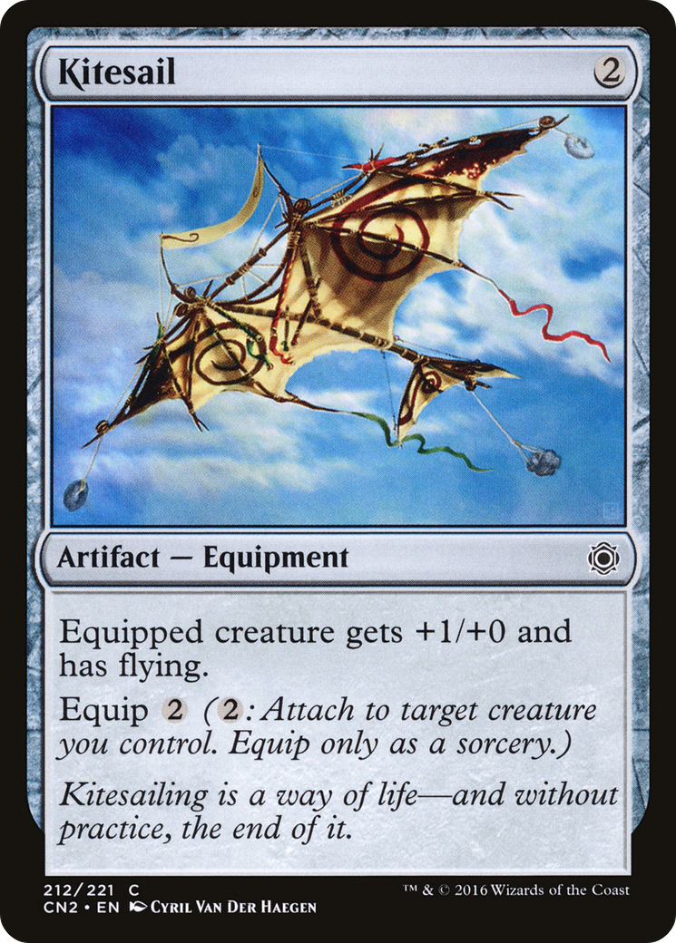 Kitesail (CN2-212) [Conspiracy: Take the Crown] MTG Single Wizards of the Coast