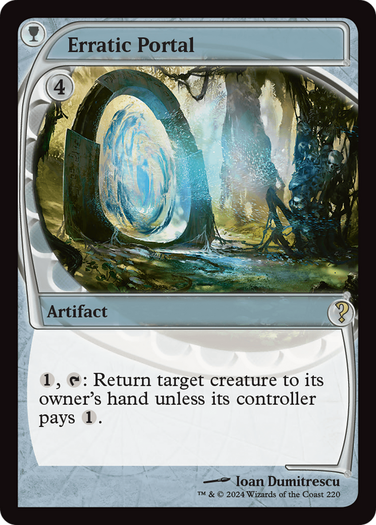 Erratic Portal (Future Sight) (MB2-220) [Mystery Booster] Mystery Booster 2 MTG Single Wizards of the Coast