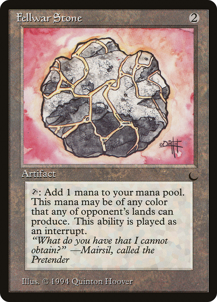 Fellwar Stone (DRK-) [Oldschool] The Dark MTG Single Wizards of the Coast