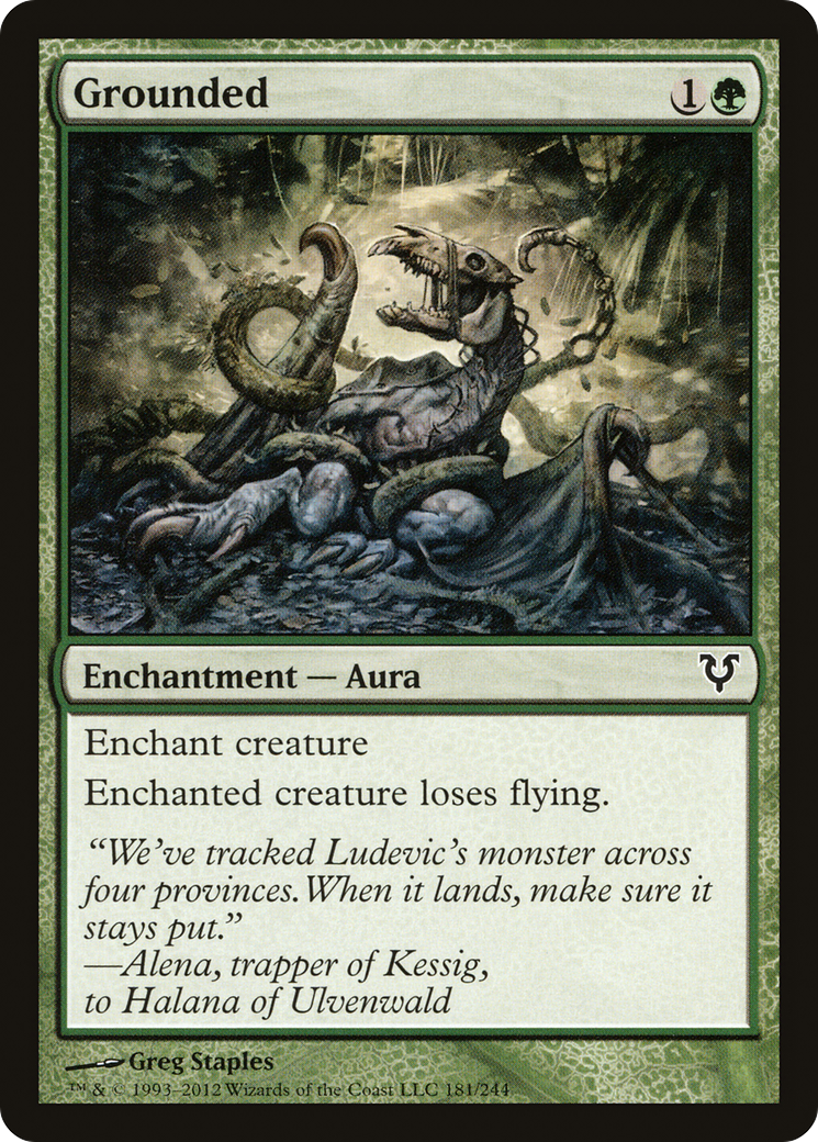 Grounded (AVR-181) [Avacyn Restored] MTG Single Wizards of the Coast