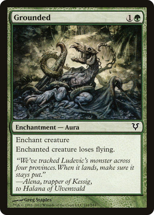 Grounded (AVR-181) [Avacyn Restored] MTG Single Wizards of the Coast