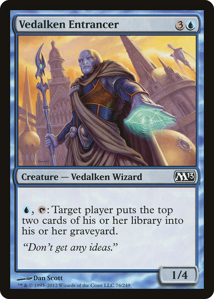 Vedalken Entrancer (M13-076) [Magic 2013] Foil MTG Single Wizards of the Coast