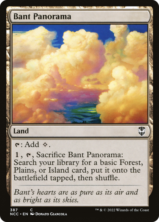 Bant Panorama (NCC-387) [New Capenna Commander] MTG Single Wizards of the Coast