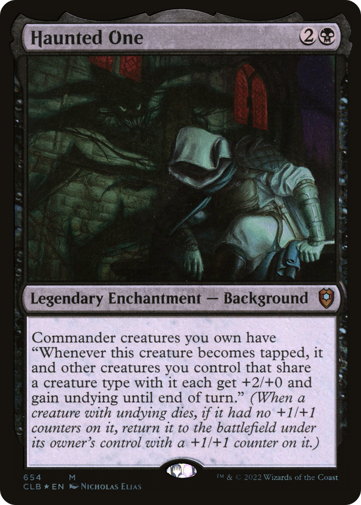 Haunted One (CLB-654) [Commander Legends: Battle for Baldur's Gate] Foil MTG Single Wizards of the Coast