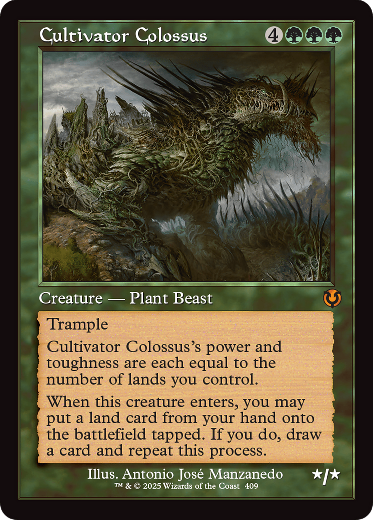 Cultivator Colossus (INR-409) [Innistrad Remastered] Foil MTG Single Wizards of the Coast