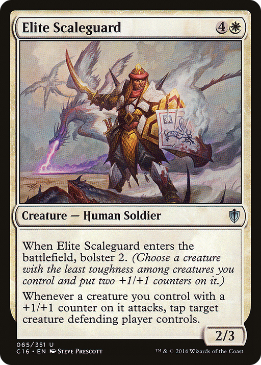 Elite Scaleguard (C16-065) [Commander 2016] MTG Single Wizards of the Coast