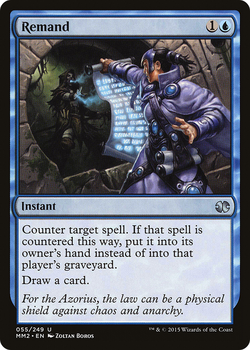 Remand (MM2-055) [Modern Masters 2015] Foil MTG Single Modern Masters 2015