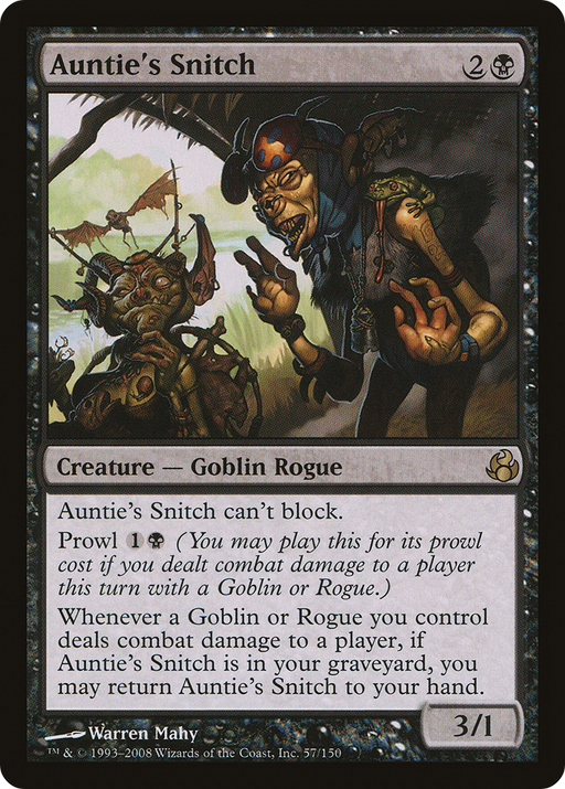 Auntie's Snitch (MOR-057) [Morningtide] MTG Single Wizards of the Coast