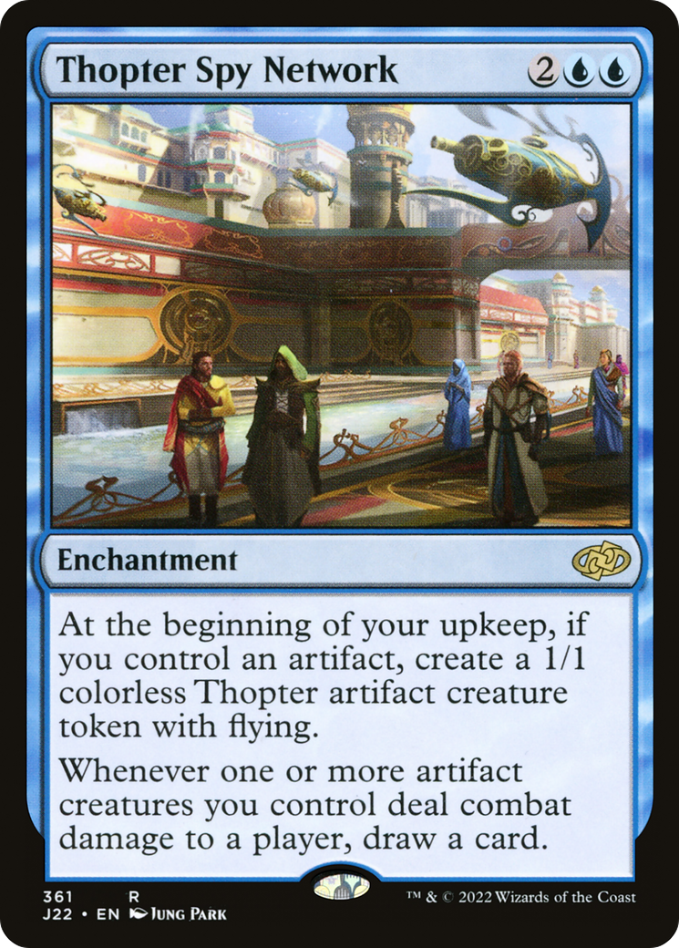 Thopter Spy Network (J22-361) [Jumpstart 2022] MTG Single Wizards of the Coast