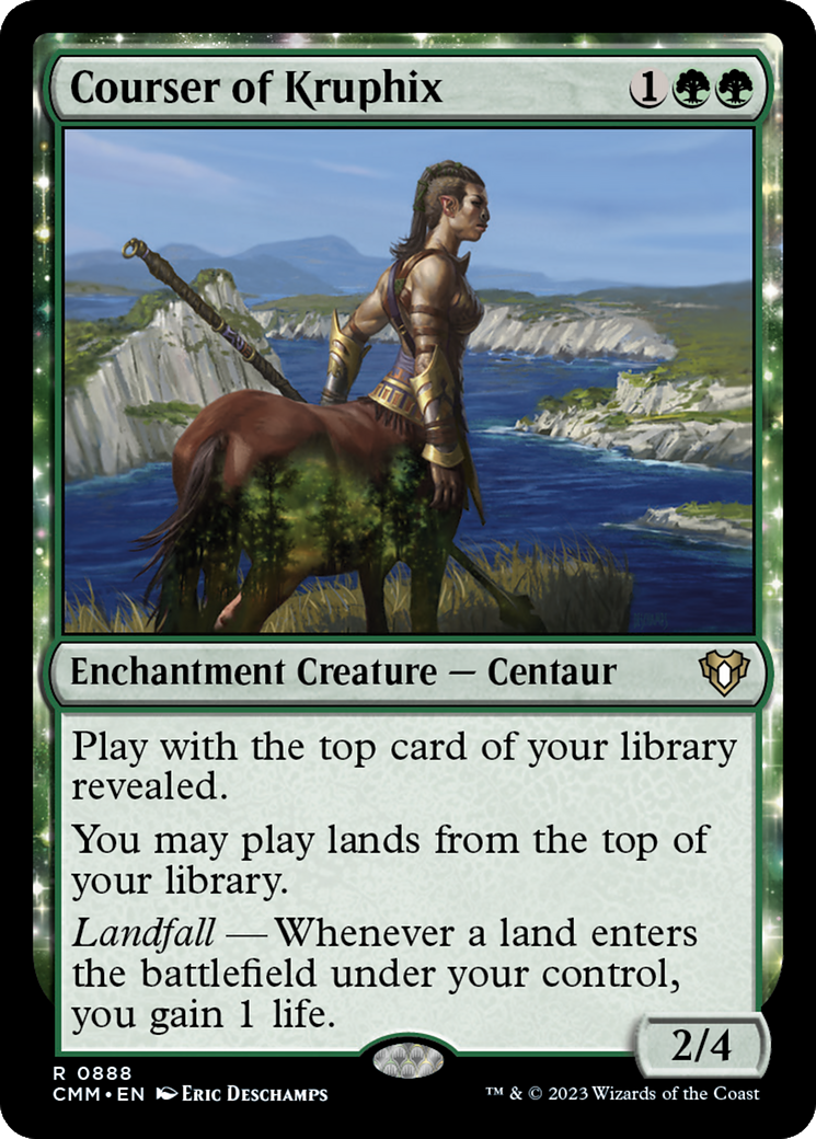 Courser of Kruphix (CMM-888) [Commander Masters] MTG Single Wizards of the Coast
