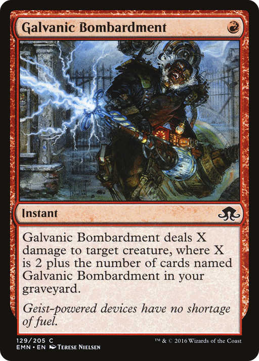 Galvanic Bombardment (EMN-129) [Eldritch Moon] MTG Single Wizards of the Coast