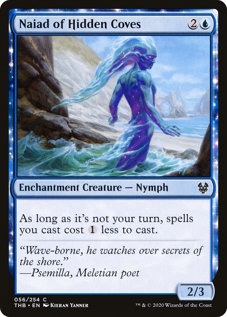 Naiad of Hidden Coves (THB-056) [Theros Beyond Death] MTG Single Wizards of the Coast