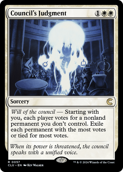Council's Judgment (CLU-057) [Ravnica: Clue Edition] MTG Single Wizards of the Coast
