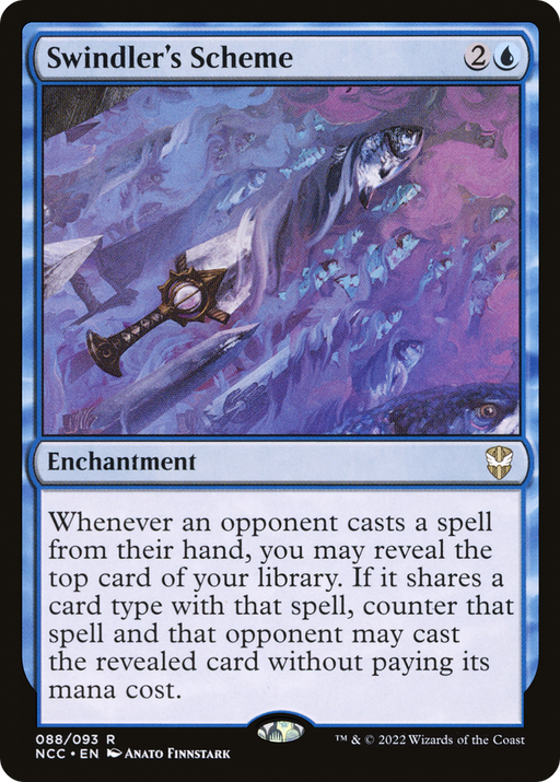 Swindler's Scheme (NCC-088) [New Capenna Commander] MTG Single Wizards of the Coast