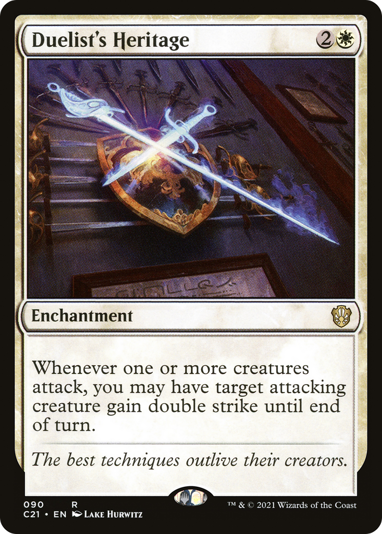 Duelist's Heritage (C21-090) [Commander 2021] MTG Single Wizards of the Coast