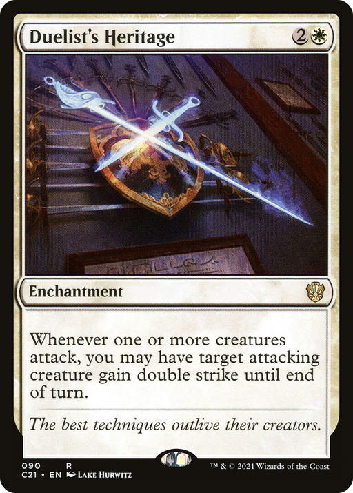 Duelist's Heritage (C21-090) [Commander 2021] MTG Single Wizards of the Coast