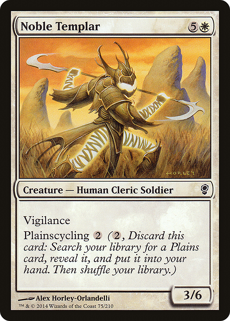 Noble Templar (CNS-075) [Conspiracy] MTG Single Wizards of the Coast