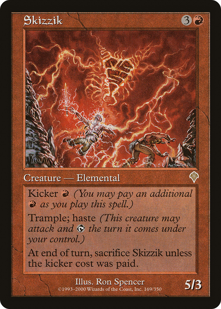 Skizzik (INV-169) [Invasion] MTG Single Wizards of the Coast