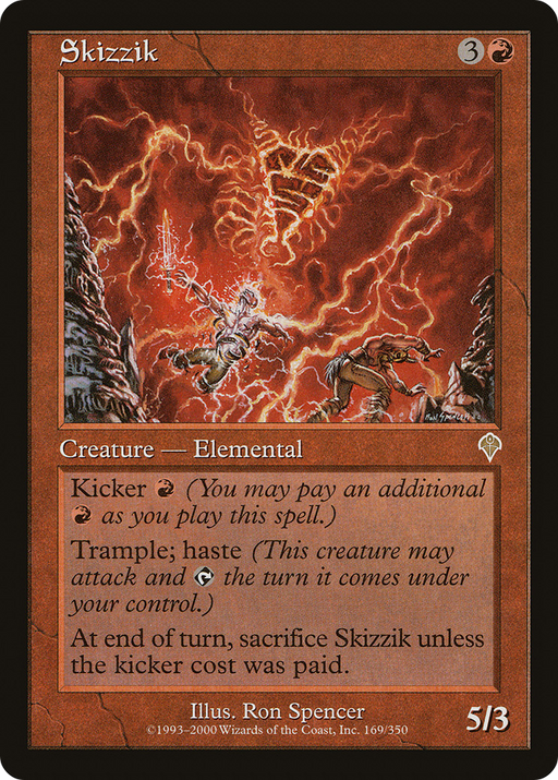 Skizzik (INV-169) [Invasion] MTG Single Wizards of the Coast