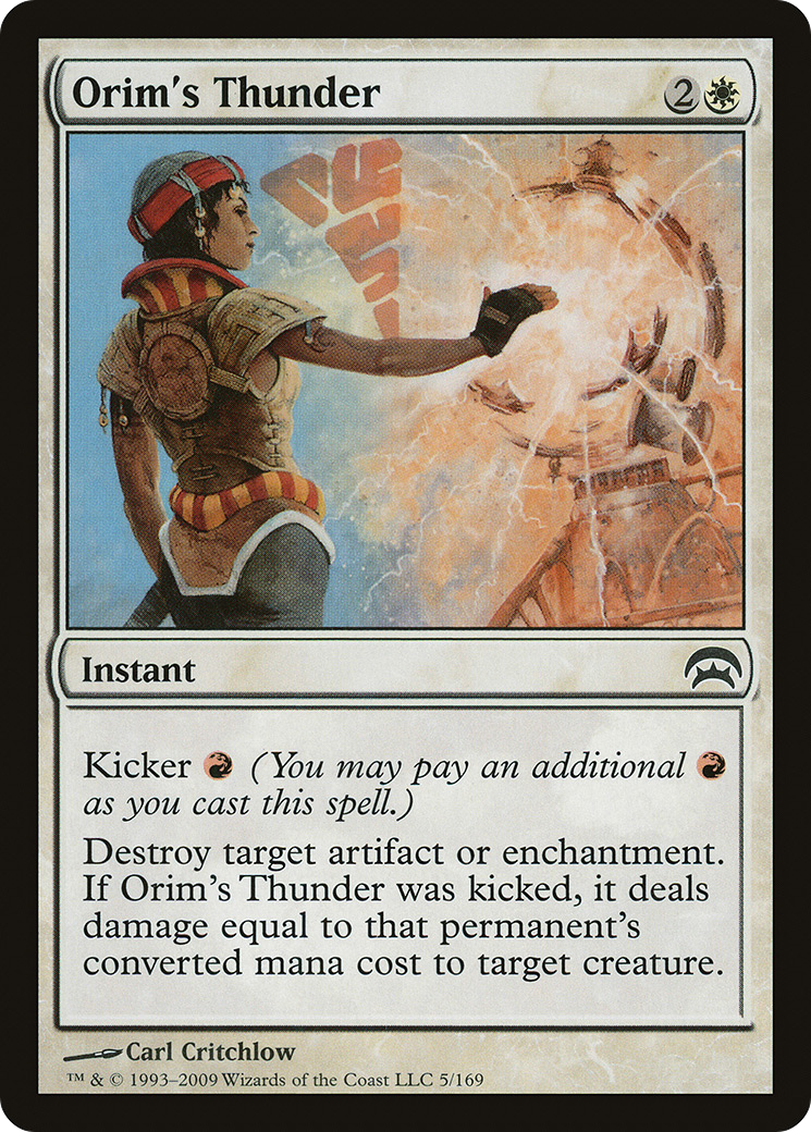 Orim's Thunder (HOP-005) [Misc] Planechase MTG Single Wizards of the Coast
