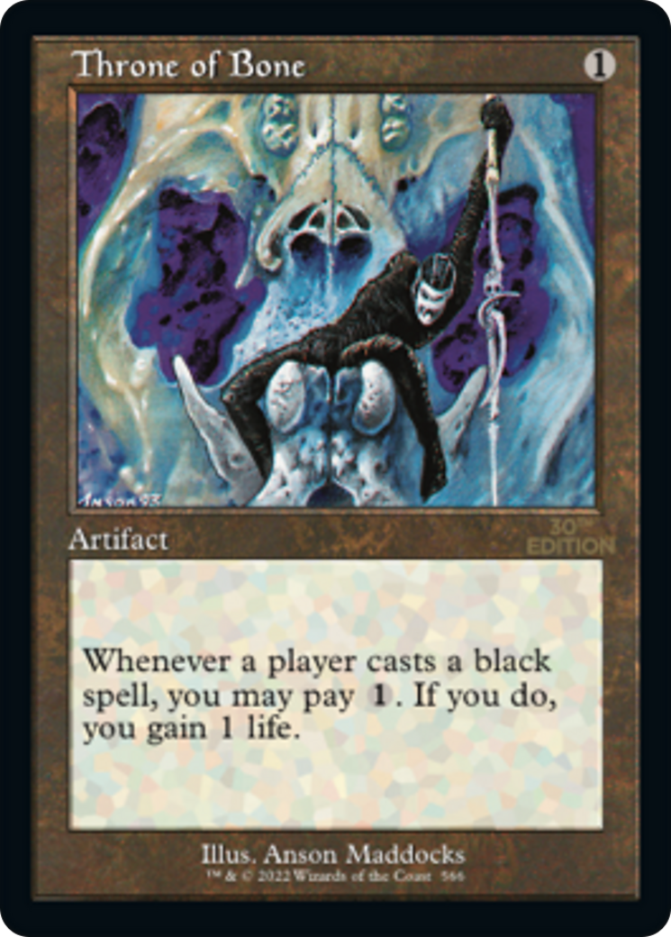 Throne of Bone (30A-566) [30th Anniversary Edition] MTG Single Wizards of the Coast