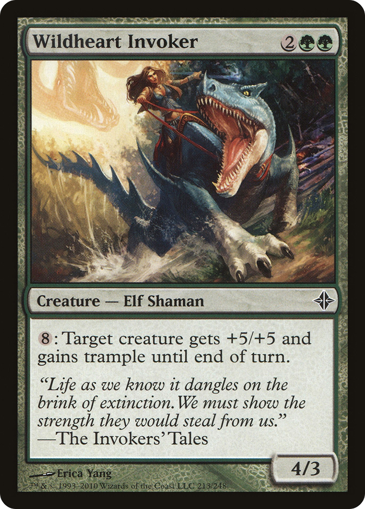 Wildheart Invoker (ROE-213) [Rise of the Eldrazi] MTG Single Wizards of the Coast