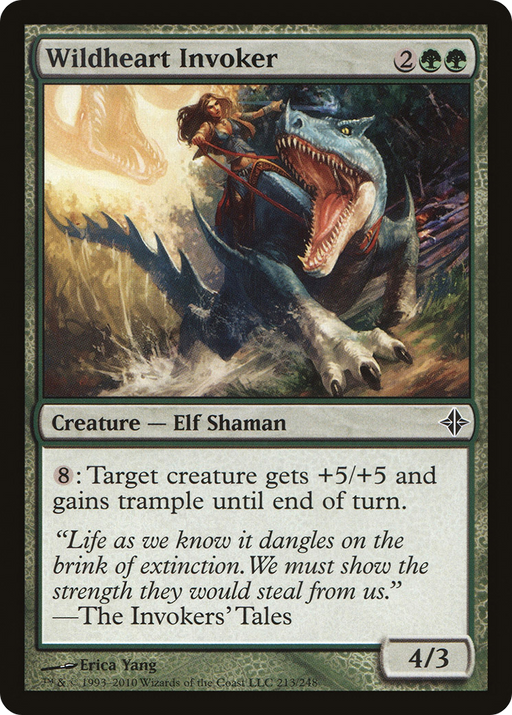 Wildheart Invoker (ROE-213) [Rise of the Eldrazi] MTG Single Wizards of the Coast