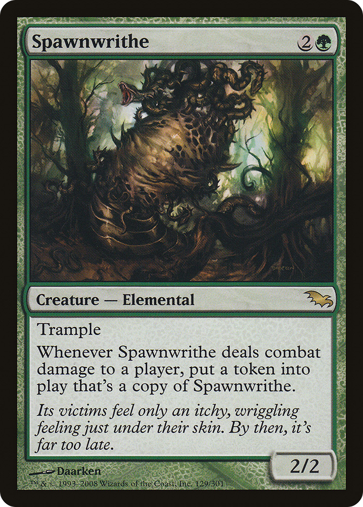 Spawnwrithe (SHM-129) [Shadowmoor] MTG Single Wizards of the Coast