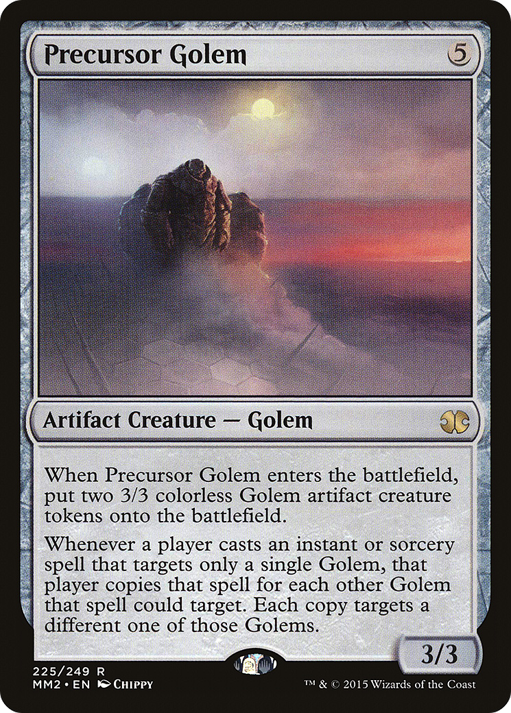 Precursor Golem (MM2-225) [Modern Masters 2015] MTG Single Wizards of the Coast