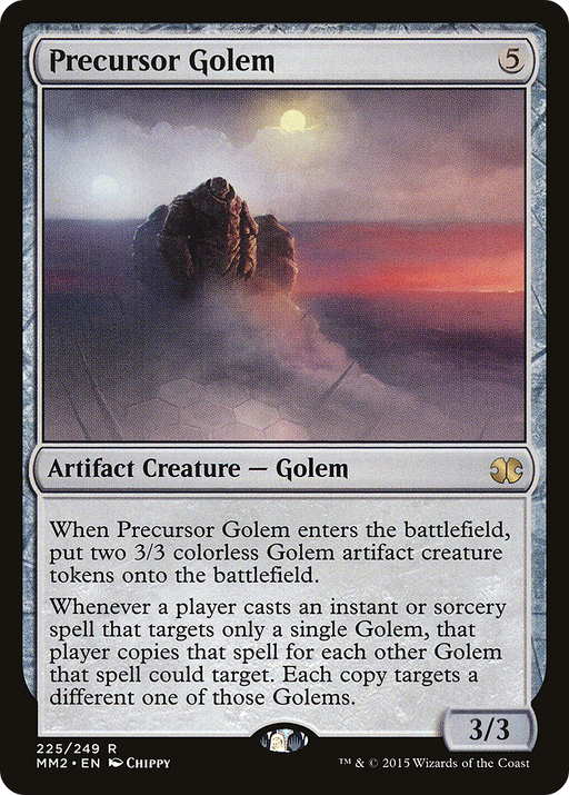 Precursor Golem (MM2-225) [Modern Masters 2015] MTG Single Wizards of the Coast