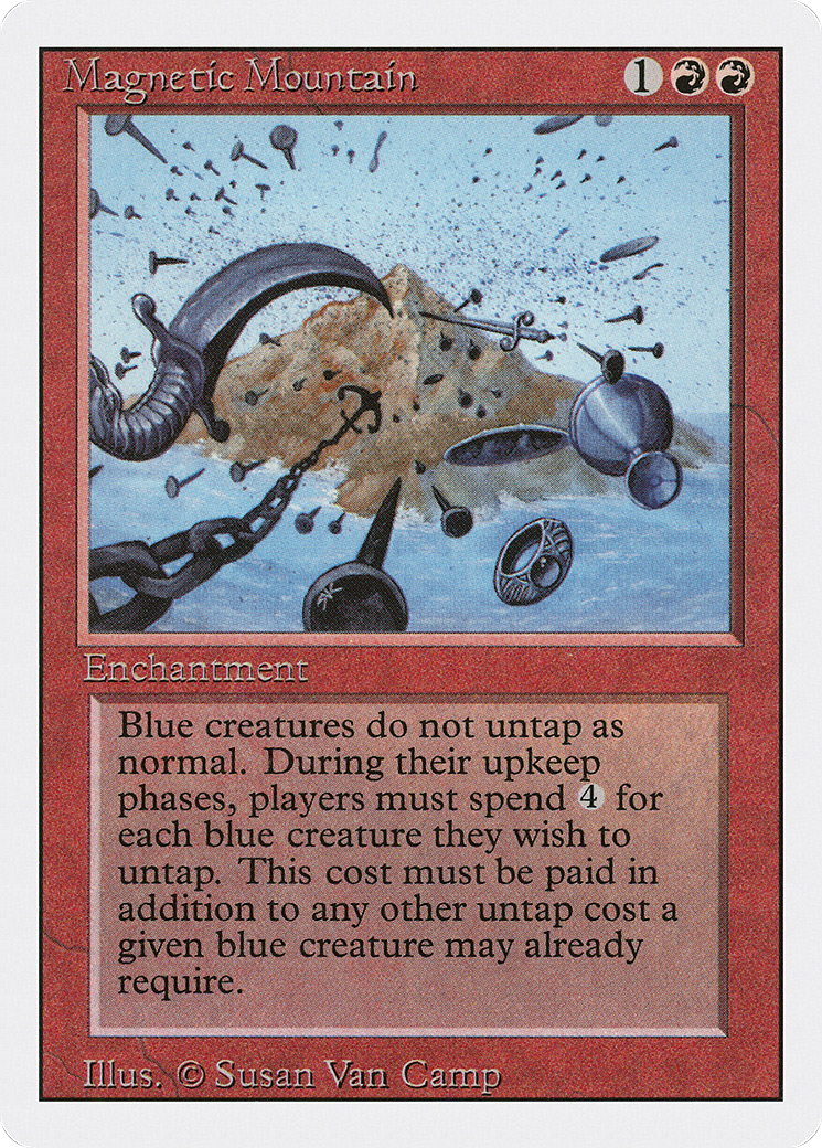 Magnetic Mountain (3ED-163) [Revised Edition] MTG Single Wizards of the Coast