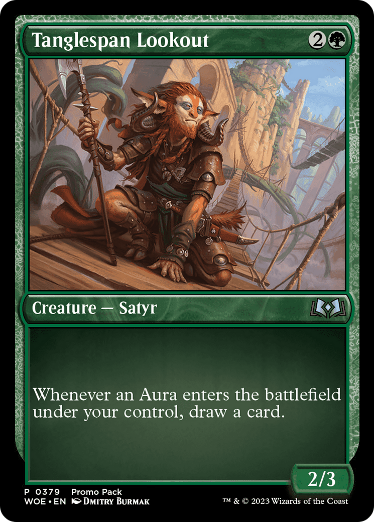 Tanglespan Lookout (PPWOE-379) [Wilds of Eldraine] Foil MTG Single Wizards of the Coast