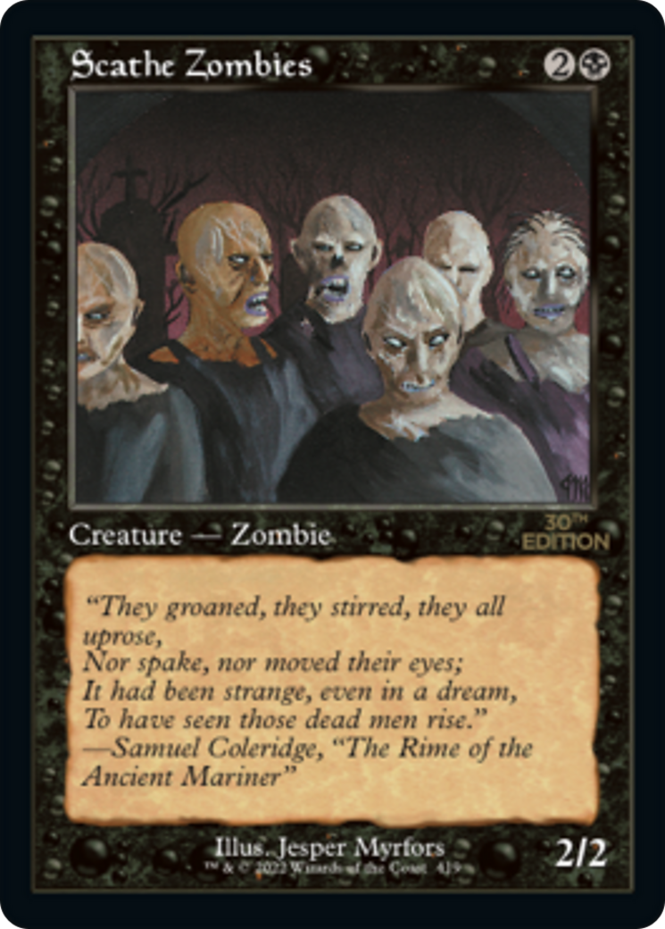 Scathe Zombies (30A-419) [30th Anniversary Edition] MTG Single Wizards of the Coast