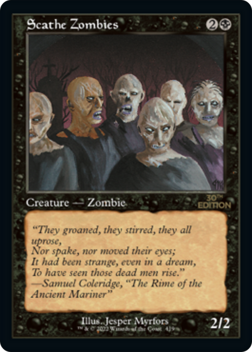 Scathe Zombies (30A-419) [30th Anniversary Edition] MTG Single Wizards of the Coast
