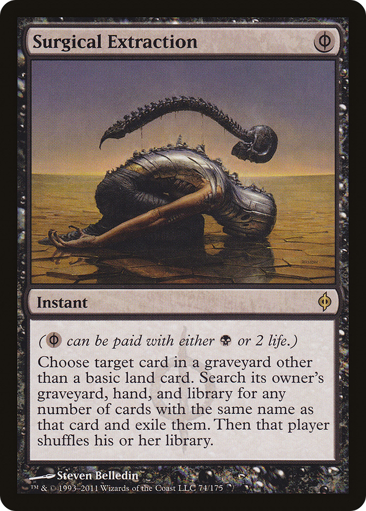 Surgical Extraction (NPH-074) [New Phyrexia] Foil MTG Single Wizards of the Coast