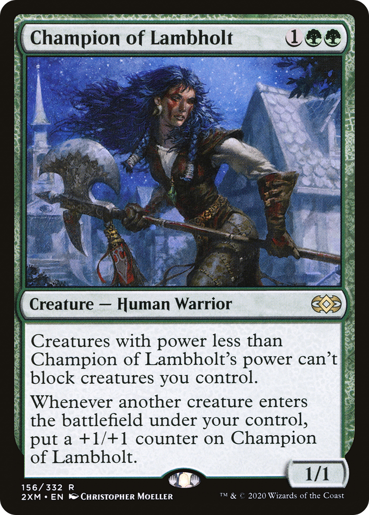Champion of Lambholt (2XM-156) [Double Masters] MTG Single Wizards of the Coast