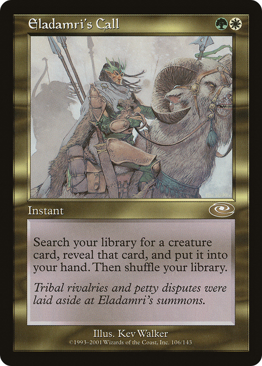 Eladamri's Call (PLS-106) [Planeshift] Foil MTG Single Wizards of the Coast