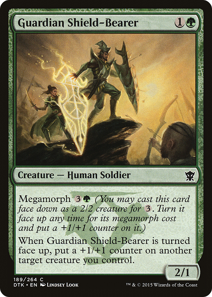 Guardian Shield-Bearer (DTK-189) [Dragons of Tarkir] MTG Single Wizards of the Coast