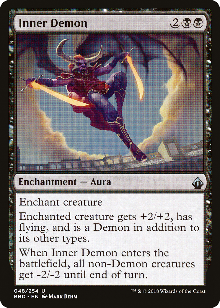 Inner Demon (BBD-048) [Battlebond] MTG Single Wizards of the Coast