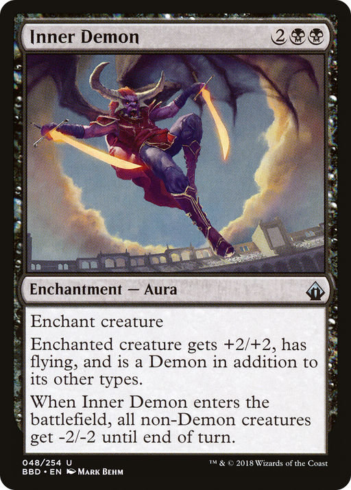 Inner Demon (BBD-048) [Battlebond] Foil MTG Single Wizards of the Coast