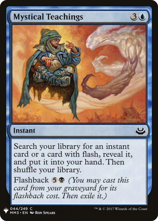 Mystical Teachings (LIST-MM3-44) [Mystery Booster] The List MTG Single Wizards of the Coast