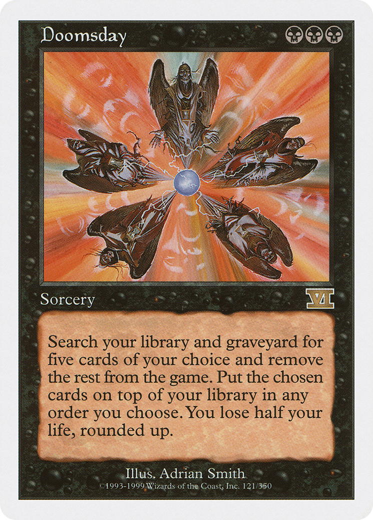 Doomsday (6ED-121) [Classic Sixth Edition] MTG Single Wizards of the Coast