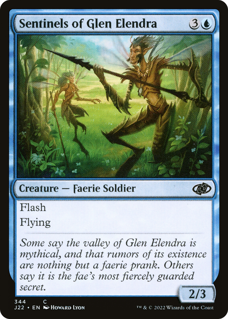 Sentinels of Glen Elendra (J22-344) [Jumpstart 2022] MTG Single Wizards of the Coast