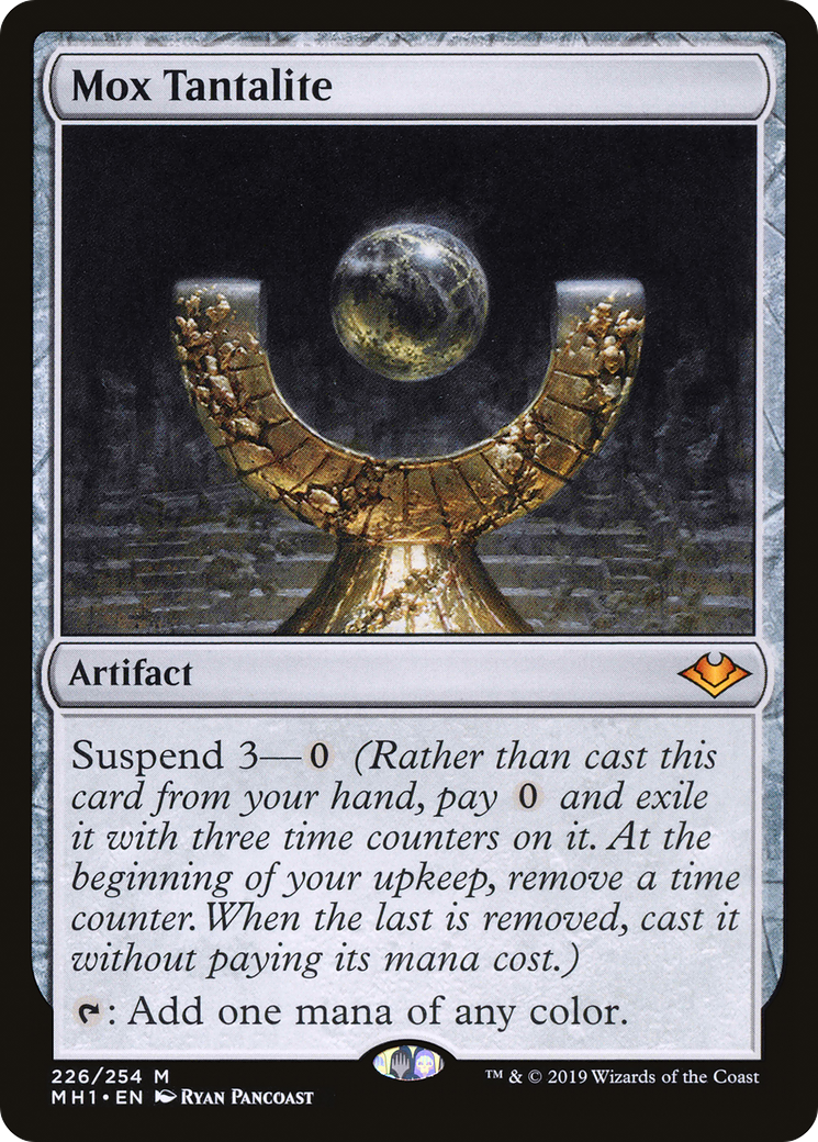 Mox Tantalite (MH1-226) [Modern Horizons] Foil MTG Single Modern Horizons