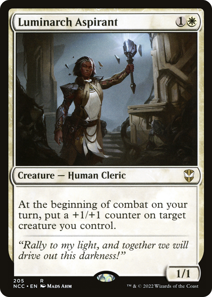 Luminarch Aspirant (NCC-205) [New Capenna Commander] MTG Single Wizards of the Coast
