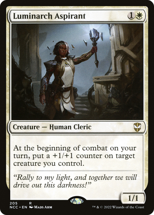 Luminarch Aspirant (NCC-205) [New Capenna Commander] MTG Single Wizards of the Coast
