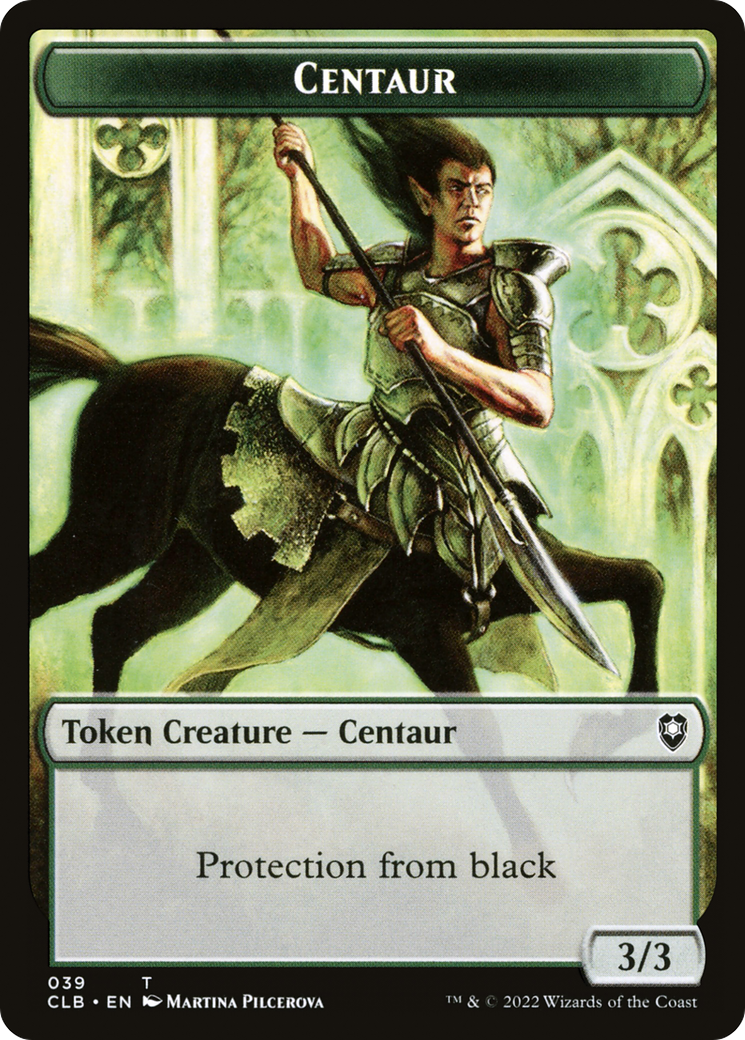 Centaur (TCLB-039) [Tokens] Battle for Baldur's Gate Tokens MTG Single Wizards of the Coast
